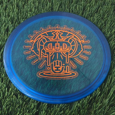 Dynamic Discs Lucid-X Verdict with Chris Clemons Tour Series 2022 Stamp - 174g - Translucent Blue