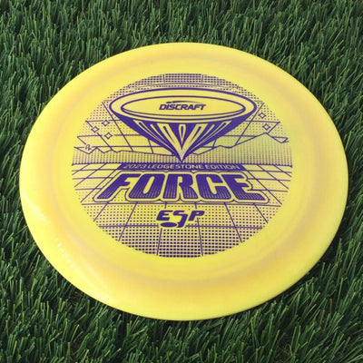 Discraft ESP Force with 2023 Ledgestone Edition - Wave 2 Stamp - 166g Light Yellow