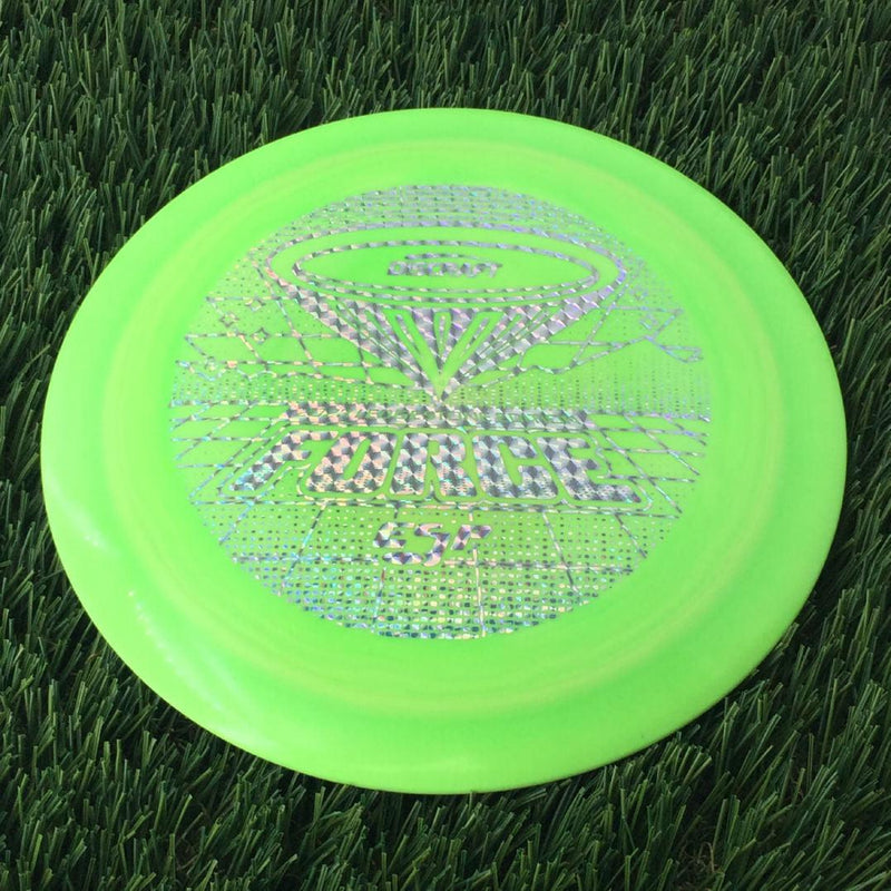 Discraft ESP Force with 2023 Ledgestone Edition - Wave 2 Stamp - 166g Lime Green