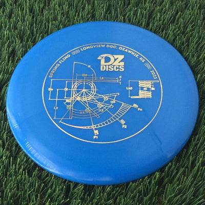 Westside Hybrid Gatekeeper with DZDiscs 2023 Spring Fling - Longview DGC - Ozawkie, KS Stamp - 175g Blue