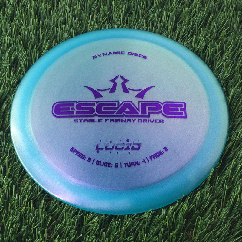 Dynamic Discs Lucid Glimmer Escape - 173g - Translucent Blue