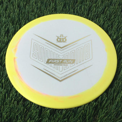 Dynamic Discs Supreme Orbit Sockibomb Felon with First Run Stamp - 173g Yellow