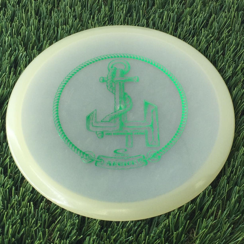 Latitude 64 Opto Moonshine Glow Anchor with Jacob Hebenheimer Anchor Team Series 2023 Stamp - 173g - Translucent Glow