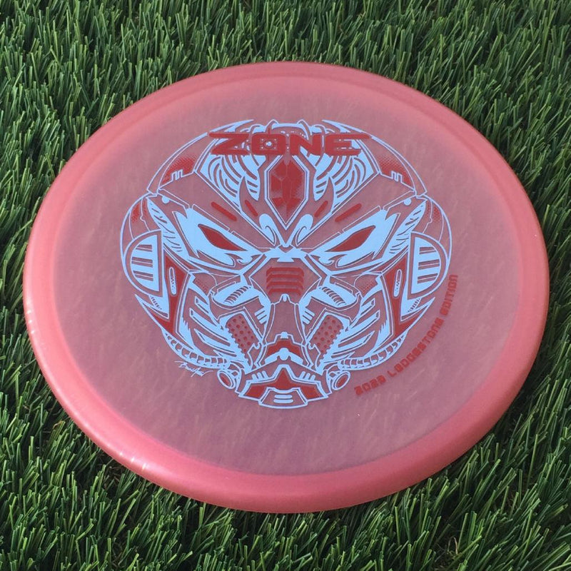 Discraft Elite Z Color Shift Zone with 2023 Ledgestone Edition - Wave 3 Stamp - 174g - Translucent Pink