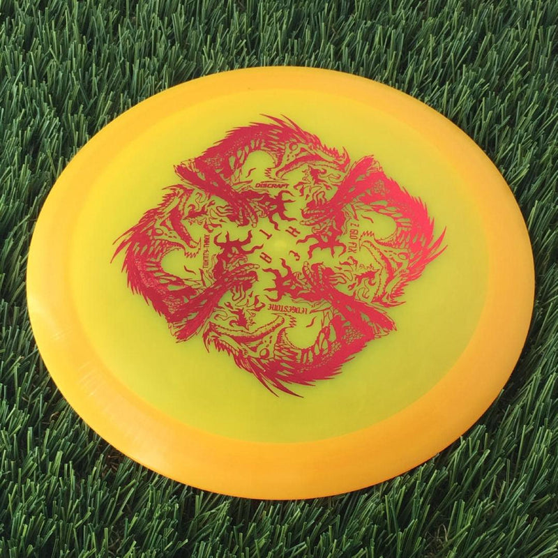 Discraft Glow FLX Heat with 2023 Ledgestone Edition - Wave 3 Stamp - 172g - Translucent Orange