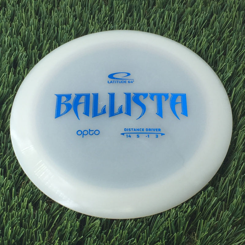 Latitude 64 Opto Ballista - 168g - Translucent White