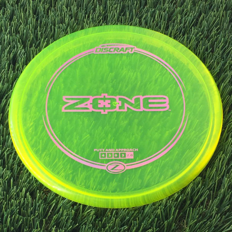 Discraft Elite Z Zone - 174g - Translucent Yellow