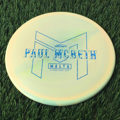 Discraft ESP Malta with Paul McBeth - Large PM Logo Stamp - 166g Yellow