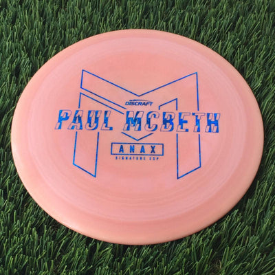 Discraft ESP Anax with Paul McBeth - Large PM Logo Stamp - 159g Salmon Pink