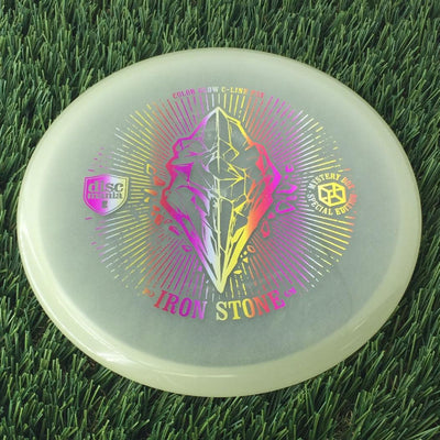 Discmania C-Line Color Glow P3X with Iron Stone - Mystery Box Special Edition Stamp - 176g - Translucent Glow