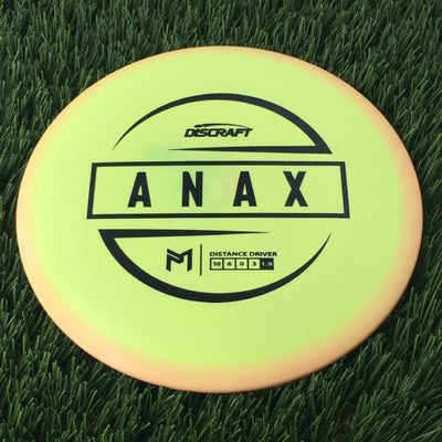 Discraft ESP Anax with PM Logo Stock Stamp Stamp - 174g Yellow