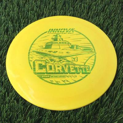 Innova Star Corvette with Burst Logo Stock Stamp - 148g Yellow