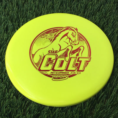 Innova Star Colt with Burst Logo Stock Stamp - 171g Yellow