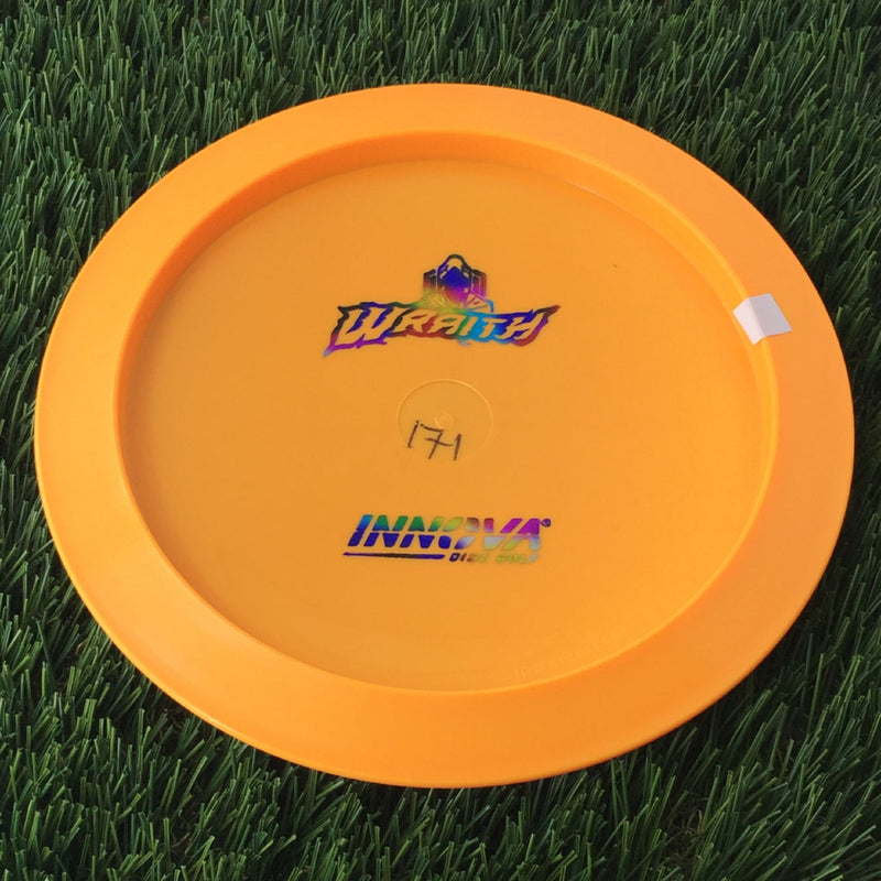 Innova Star Wraith with Bottom Burst Logo Stock Stamp - 171g Orange