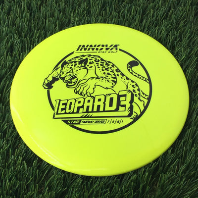 Innova Star Leopard3 with Burst Logo Stock Stamp - 168g Yellow