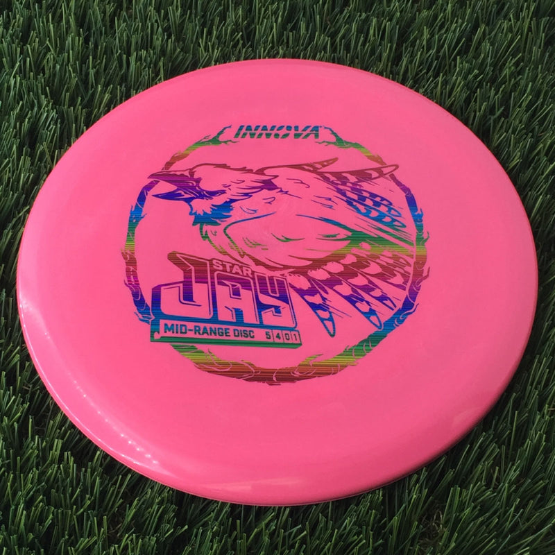 Innova Star Jay with Burst Logo Stock Stamp - 174g Pink