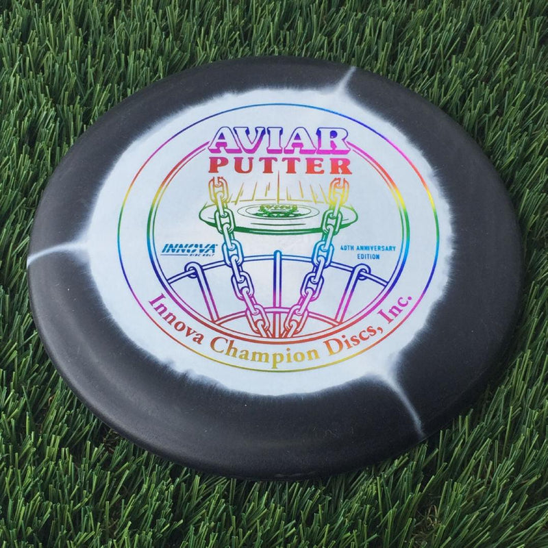 Innova Halo Nexus Aviar Putter with 40th Anniversary - Innova Champion Discs, Inc. Stamp - 171g Black