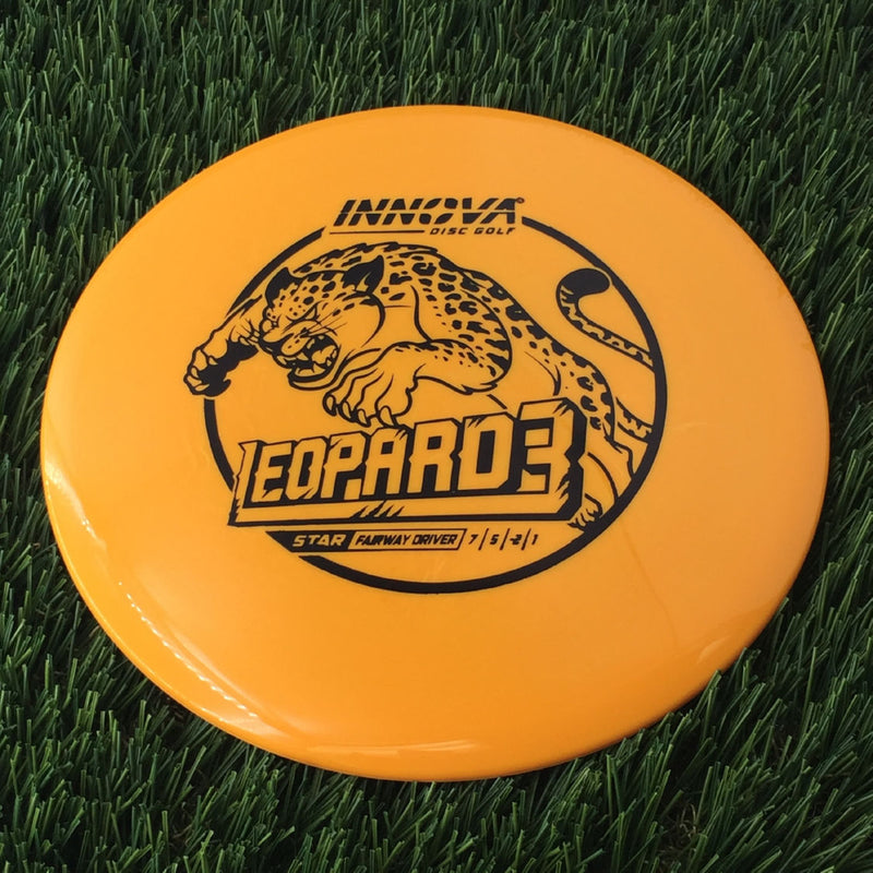 Innova Star Leopard3 with Burst Logo Stock Stamp - 175g Orange