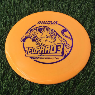 Innova Star Leopard3 with Burst Logo Stock Stamp - 170g Orange