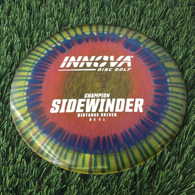 Innova Champion I-Dye Sidewinder with Burst Logo Stock Stamp - 175g - Translucent Dyed