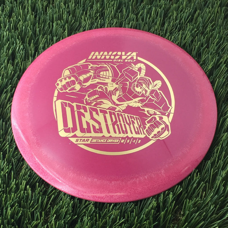 Innova Star Destroyer with Burst Logo Stock Stamp - 137g Merlot Purple