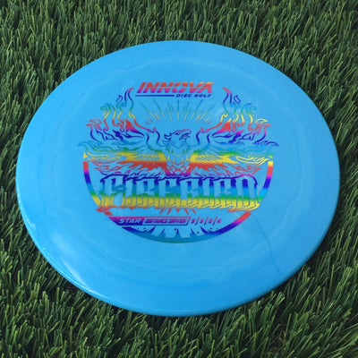 Innova Star Firebird with Burst Logo Stock Stamp - 163g Blue