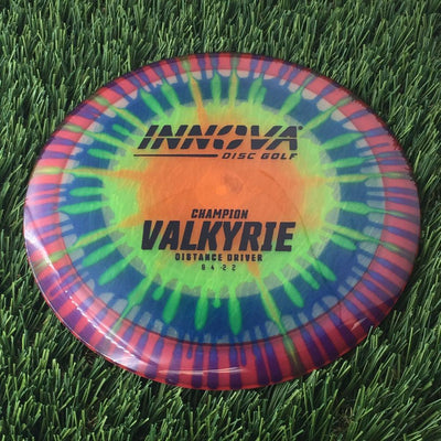 Innova Champion I-Dye Valkyrie with Burst Logo Stock Stamp - 167g - Translucent Dyed