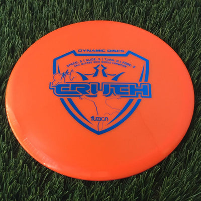 Dynamic Discs Fuzion EMAC Truth with Eric McCabe 2010 World Champion Stamp - 177g Orange