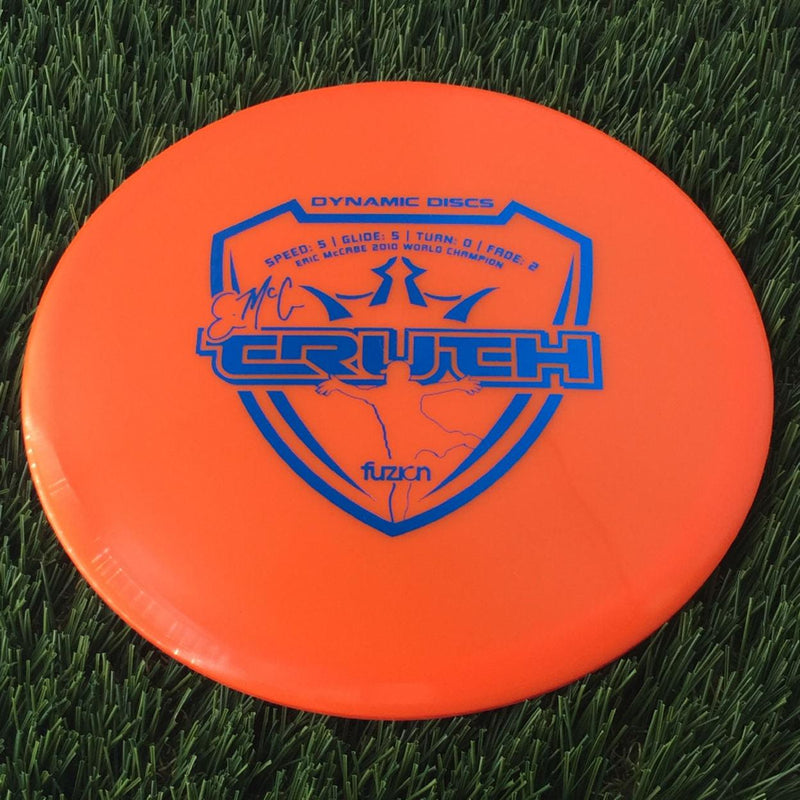 Dynamic Discs Fuzion EMAC Truth with Eric McCabe 2010 World Champion Stamp - 177g Orange