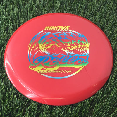 Innova Star Rollo with Burst Logo Stock Stamp - 172g Red