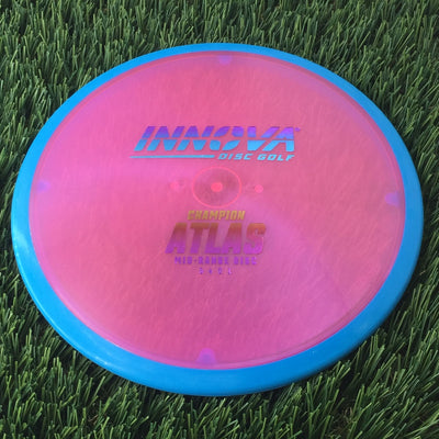 Innova Overmold Champion Atlas with Burst Logo Stock Stamp - 180g - Translucent Dark Pink