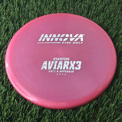 Innova Champion AviarX3 with Burst Logo Stock Stamp - 169g Purple