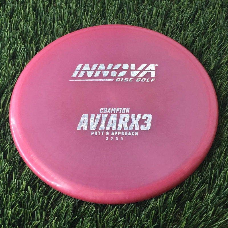 Innova Champion AviarX3 with Burst Logo Stock Stamp - 169g Purple