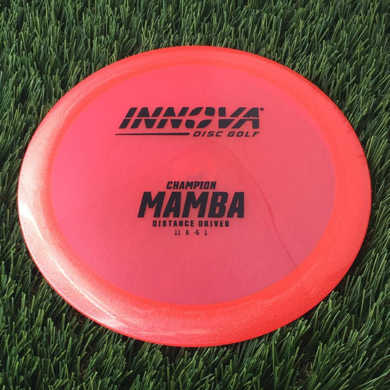 Innova Champion Mamba with Burst Logo Stock Stamp - 146g - Translucent Pink