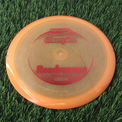 Innova Champion Roadrunner with Circle Fade Stock Stamp - 171g - Translucent Dark Orange