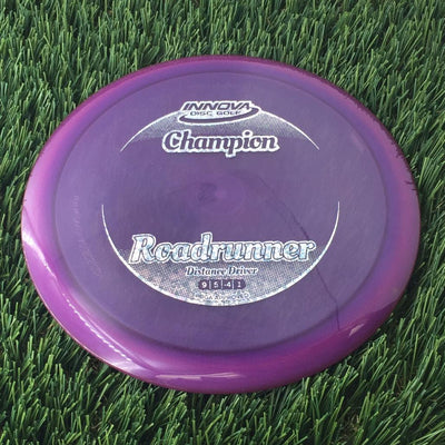 Innova Champion Roadrunner with Circle Fade Stock Stamp - 168g - Translucent Purple