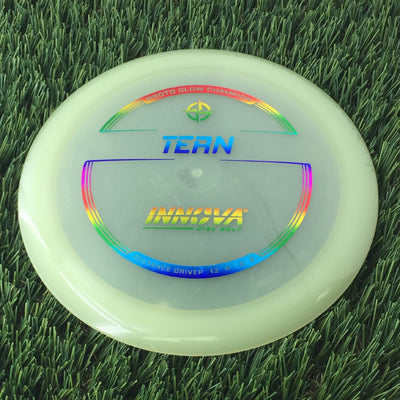 Innova Proto Glow Champion Tern with Burst Logo Stock Stamp - 175g - Translucent Glow