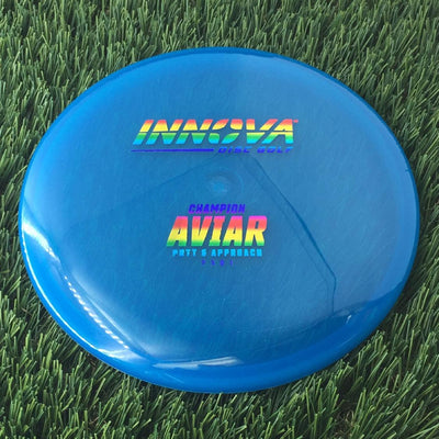 Innova Champion Aviar Putter with Burst Logo Stock Stamp - 175g - Translucent Blue