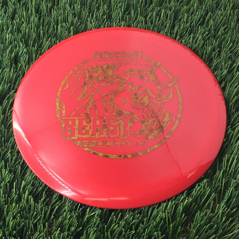 Innova Star Beast with Burst Logo Stock Stamp - 171g Red