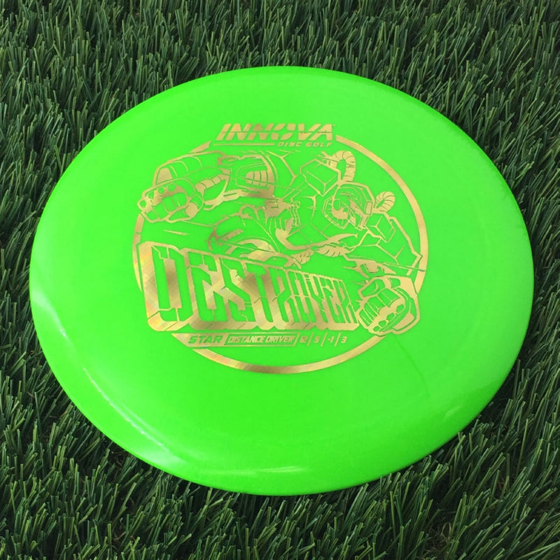 Innova Star Destroyer with Burst Logo Stock Stamp - 168g Green