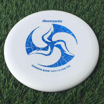 Discmania D-Line Flex 3 P2x with Gannon Buhr Signature Series x Huk Lab Collaboration Stamp - 174g White