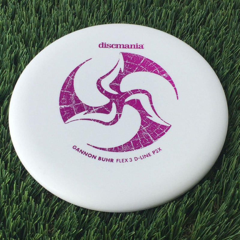 Discmania D-Line Flex 3 P2x with Gannon Buhr Signature Series x Huk Lab Collaboration Stamp - 176g White