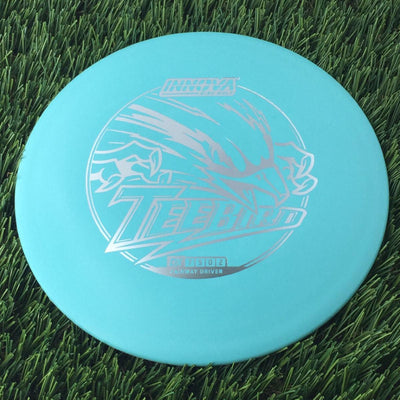 Innova DX Teebird with Burst Logo Stock Character Stamp - 168g Light Blue