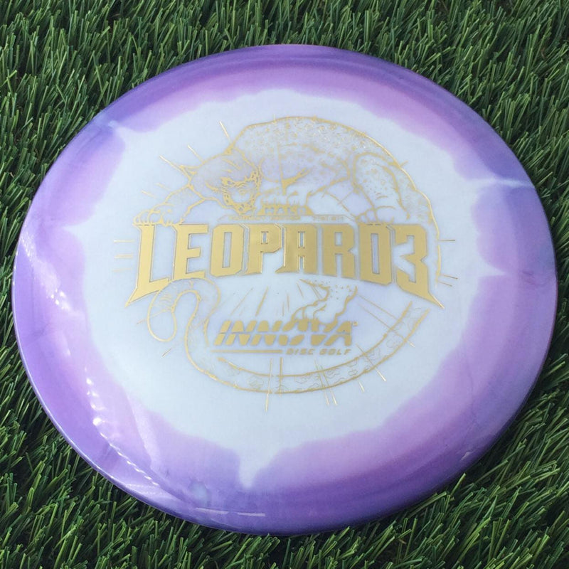 Innova Halo Star Leopard3 with Burst Logo Stock Stamp - 159g Purple