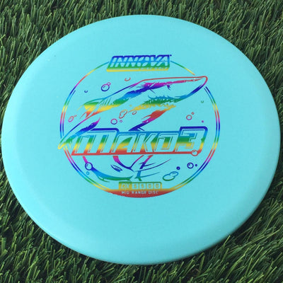 Innova DX Mako3 with Burst Logo Stock Stamp - 166g Light Blue