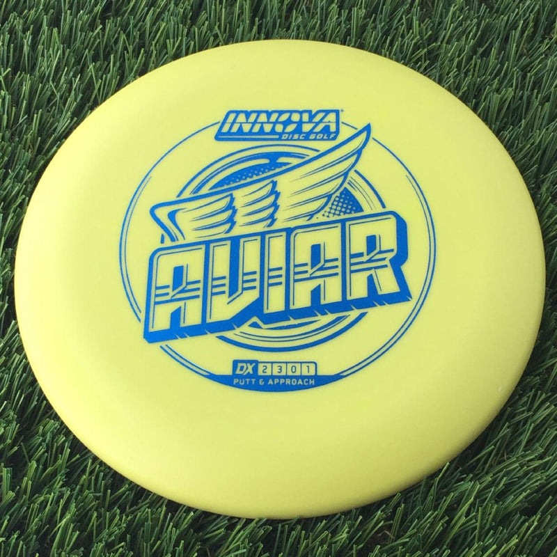 Innova DX Aviar Putter with Burst Logo Stock Stamp - 175g Pale Yellow