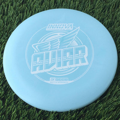 Innova DX Aviar Putter with Burst Logo Stock Stamp - 175g Light Blue