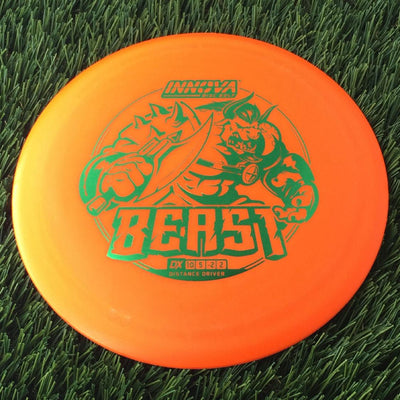 Innova DX Beast with Burst Logo Stock Stamp - 163g Orange