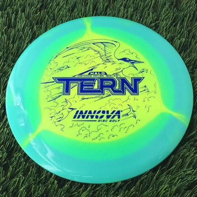 Innova Halo Star Tern with Burst Logo Stock Stamp - 150g Turquoise Yellow