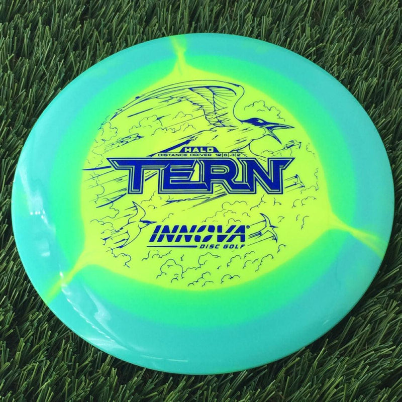 Innova Halo Star Tern with Burst Logo Stock Stamp - 150g Turquoise Yellow